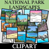 US National Park Landscapes - 197 Clipart Images!