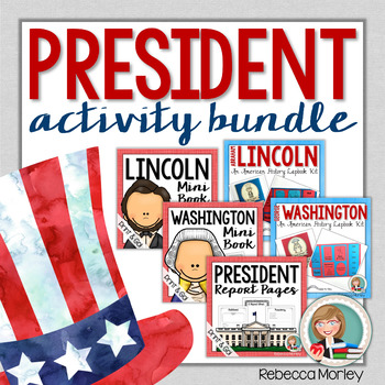 Preview of US President Activity Bundle