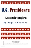 U.S. Presidents Research Template