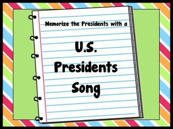 Preview of U.S. Presidents Song to Memorize the 44 Presidents
