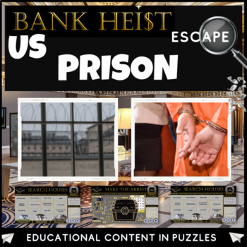 Preview of US Prison System Escape Room