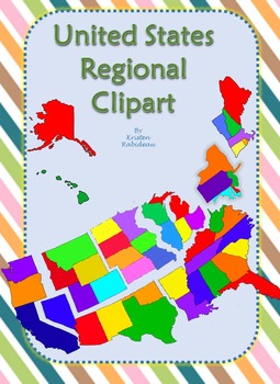 Preview of United States Regional Clipart