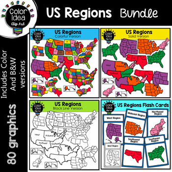 Preview of US Regions Bundle