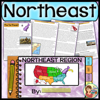 Preview of US Regions: Northeast Region (Print and Digital)