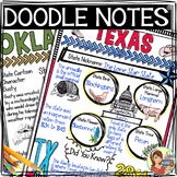 US Regions: Southwest Region Doodle Notes, Posters, Powerp