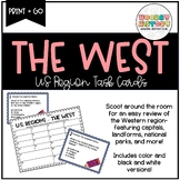 US Regions - The West Task Cards (Scoot Around The Room)