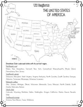 US Regions: Themes of Geography Nonfiction Differentiated Reading Texts