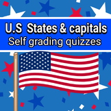 U.S STATES AND CAPITALS QUIZ