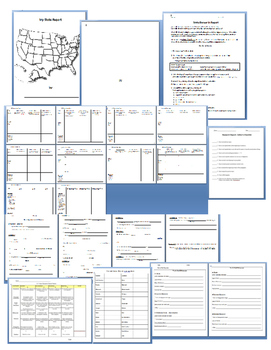 Preview of US  STATE RESEARCH REPORT PROJECT