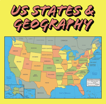 Preview of US STATES & GEOGRAPHY