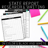 US State Report Research and Writing