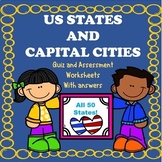 US States Mastery: Test your students' knowledge of US Sta