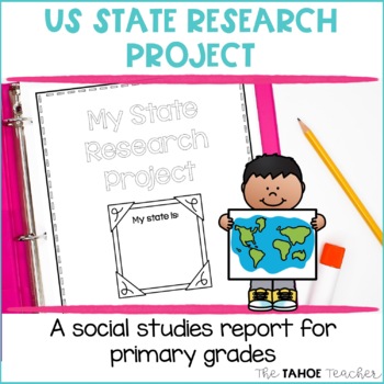 Preview of US States Research Project | A Social Studies Report