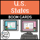 US States (all 50 states) Boom Cards