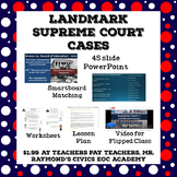 Landmark Supreme Court Cases - Civics State Exam