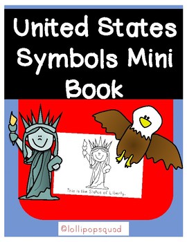 Preview of US Symbols Mini Book