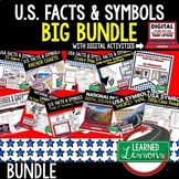 US Symbols & Facts BUNDLE, Monuments, Songs, Oaths, Facts,