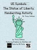 US Symbols, The Statue of Liberty Handwriting