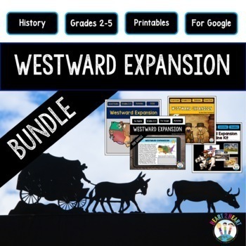 Preview of Westward Expansion Activities Bundle: Maps Lewis & Clark Oregon Trail Gold Rush