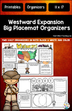 US Westward Expansion Fun Activities BIG-MATS Placemat Project