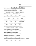 US and IL Constitution Final Exam