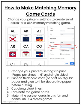 50 Laminated State Flags Flashcards. 