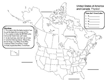 canada political map black and white