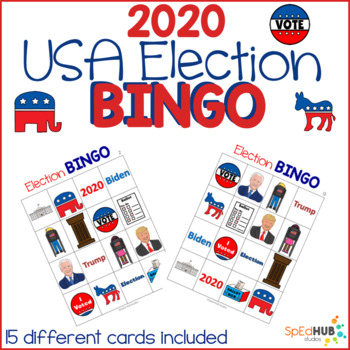 Preview of 2020 USA Election Bingo