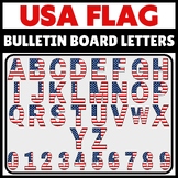 USA Flag Bulletin Board Letters | Veterans Day, Memorial D