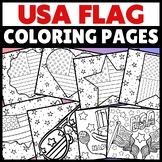 USA Flag Day Coloring Pages | Veterans Day, Memorial Day &