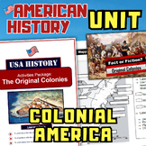 Thirteen Original Colonies - Printable and Paperless - Jam