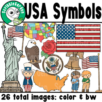 Preview of USA National Symbols ClipArt
