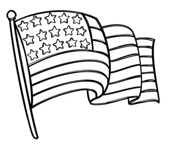 USA Patriotic Flag Clipart by Top Teaching Tidbits | TpT