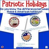 USA Patriotic Holidays Why Do We Celebrate These?