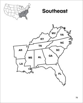 USA Regional Maps by Donald's English Classroom | TpT