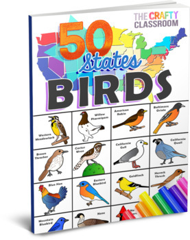 Preview of USA State Bird Activity Pages