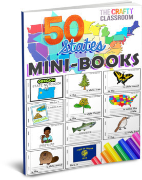 Preview of USA State Minibooks: State Booklet Research Reports