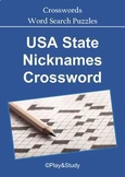 USA State Nicknames Crossword: Fun & Educational Geography