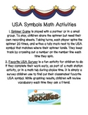 USA Symbols Math Activities (2)/Election Day