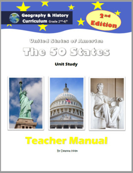 Preview of USA: The 50 States Teacher Manual