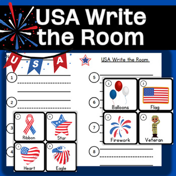 Preview of Patriotic Themed Write Not Grade Specific