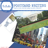 USA - United States of America Postcard Writing Activity