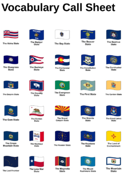 Europe Flags Bingo 6x6 (100 pages + call sheet)