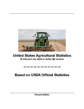 Preview of USDA National Farming Statistics - Economy / Agriculture / Business