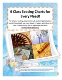 Beginning of the Year Seating Charts, Beautiful, Useful!!