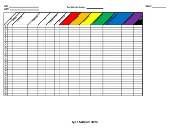 Preview of USER FRIENDLY TESTING ROSTER