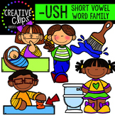 USH Short U Word Family {Creative Clips Digital Clipart}