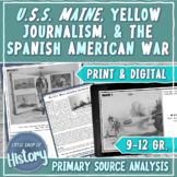 USS Maine | Yellow Journalism | Spanish American War | Sou