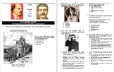 USSR: Lenin & Stalin Test Bank - 65 Multiple Choice Questi