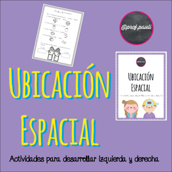 Ubicación espacial: izquierda/derecha. by Profe Pauli | TpT